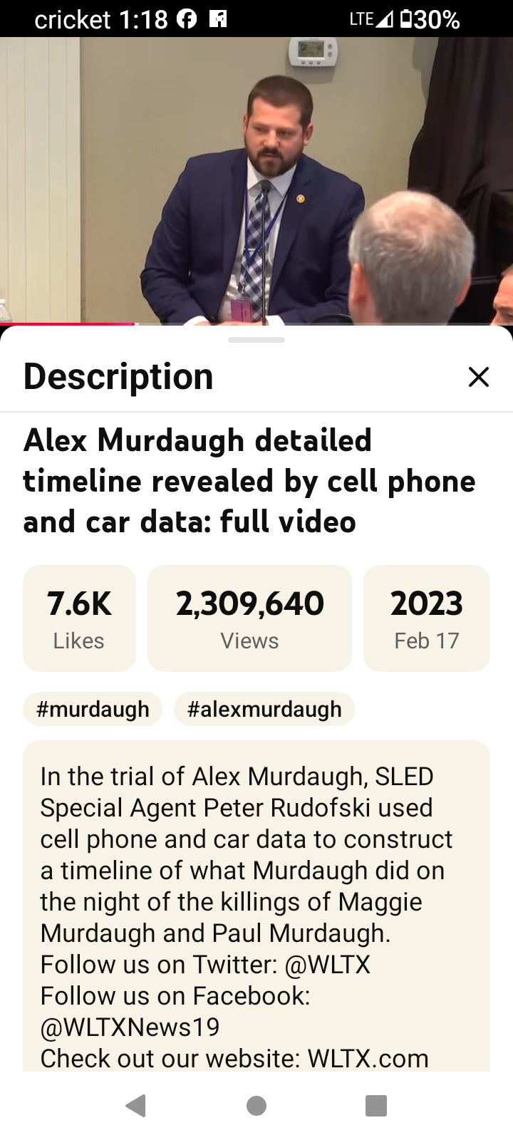 Murdaugh Family Madness | Last night I rewatched this testimony of ...