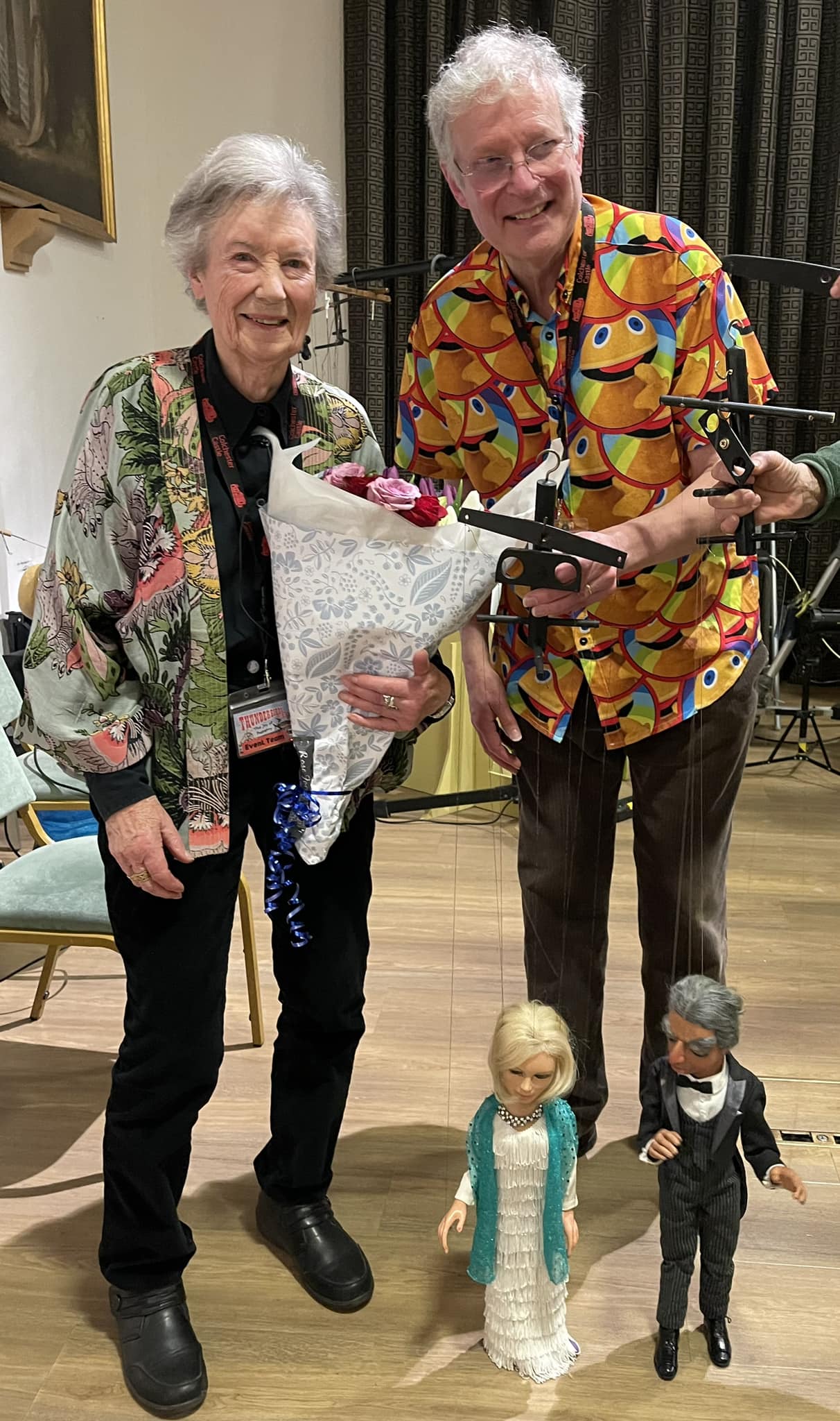 Supermarionation - Mary Turner and Ronnie La Drew at Colchester Castle