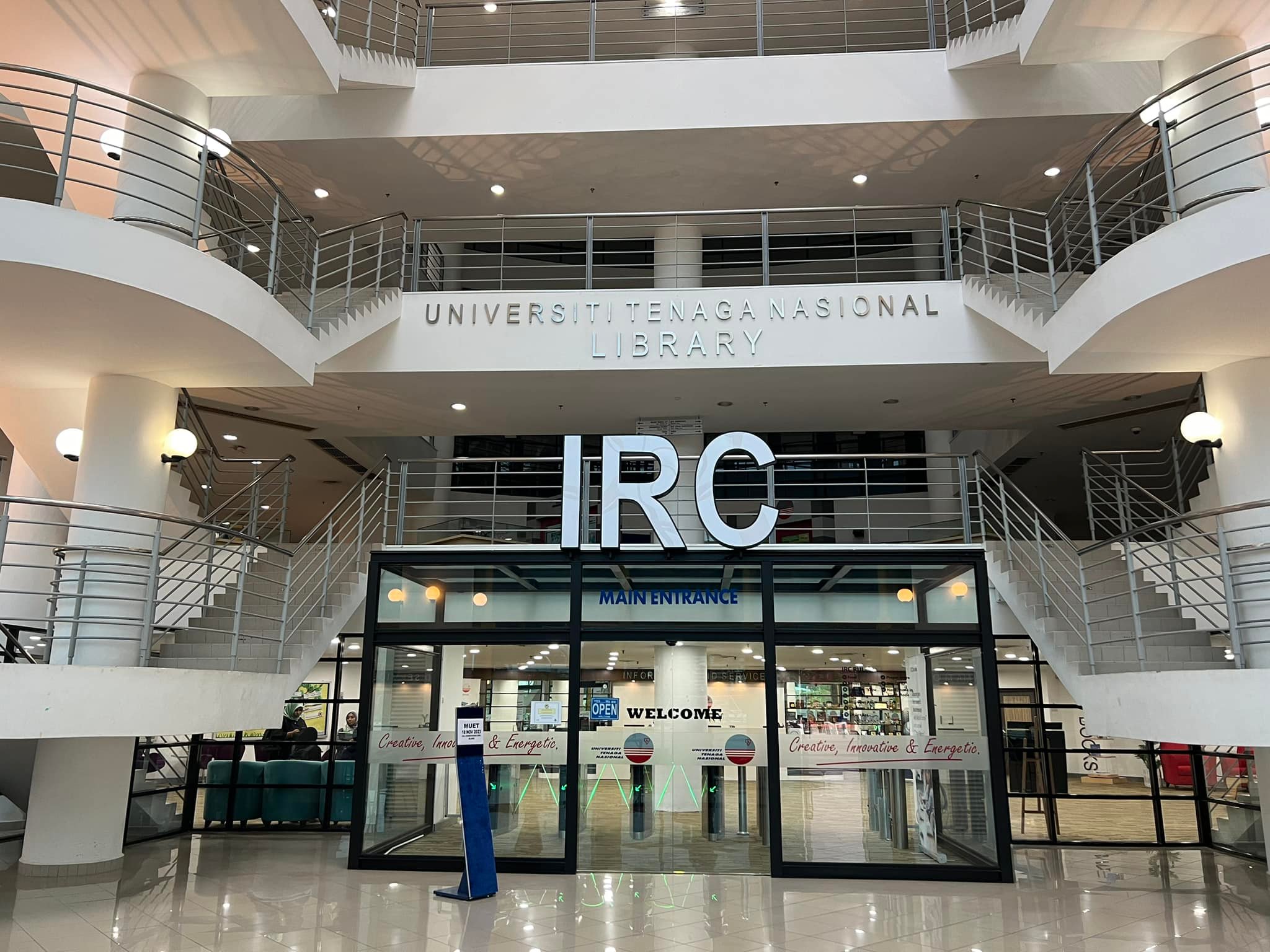 UNITEN Library - LIBRARIAN UPDATES @ IRC | NEW SIGNAGE...