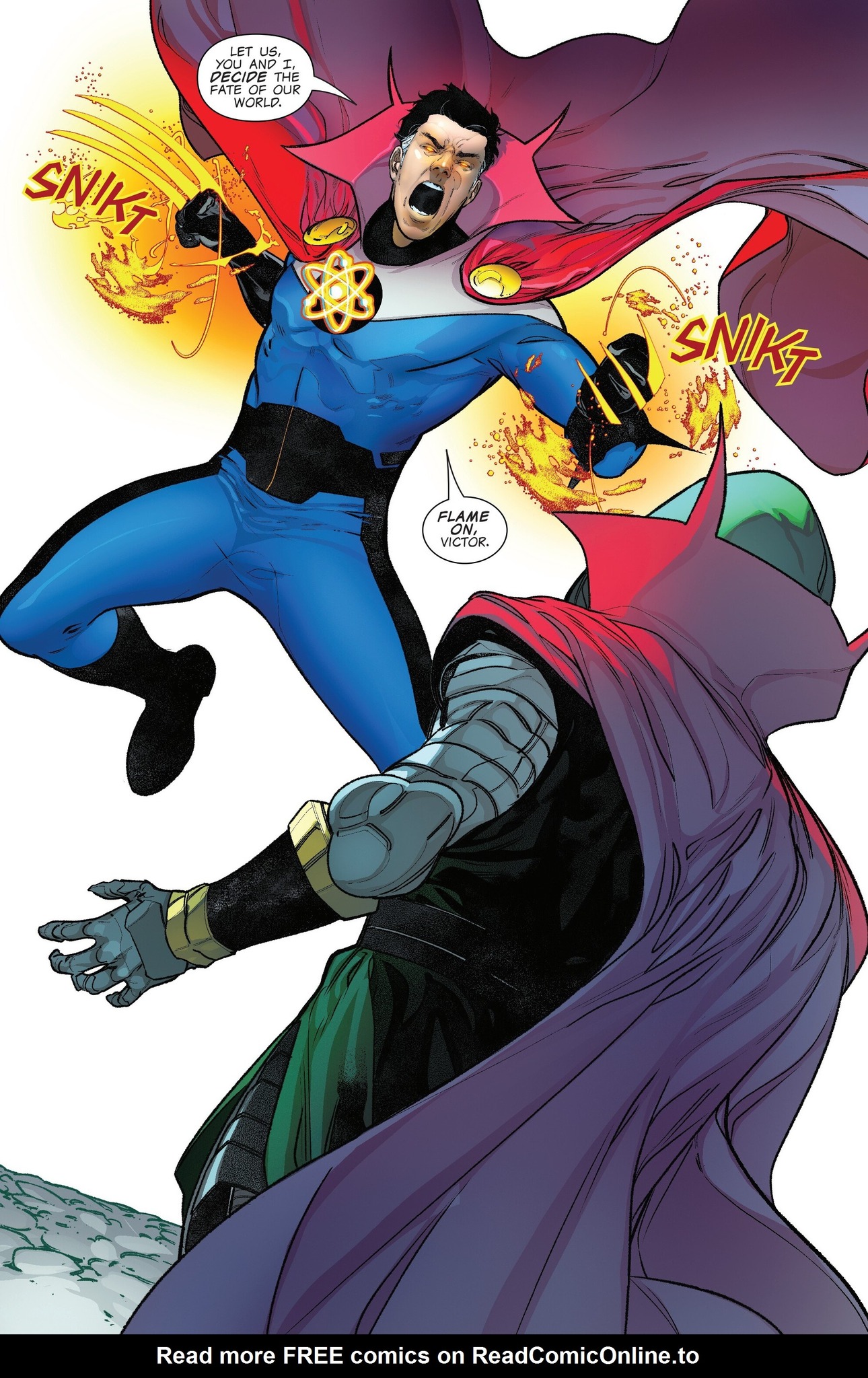 The Uncle - Reed Richards: The Scientist Supreme vs. Dr. Doom: The ...