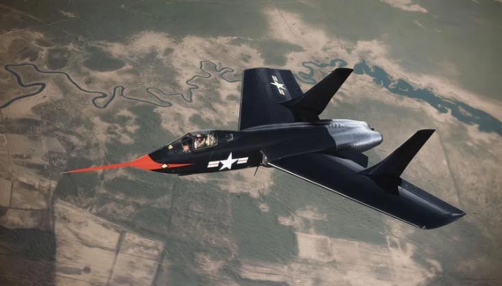 Aviation - Vought XF7U-1 Cutlass jet fighter prototype, 1948 #aviation ...