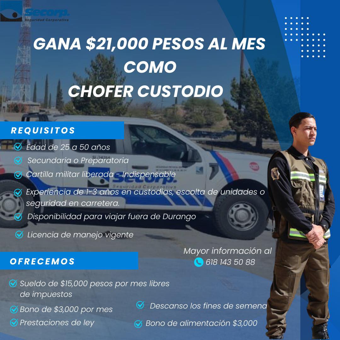 Secorp Durango: Seguridad Corporativa