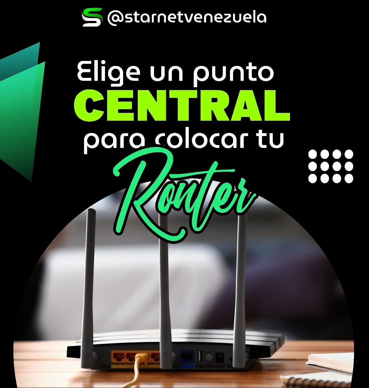 Para mejorar la conexión del... - StarNet Venezuela C.A. | Facebook