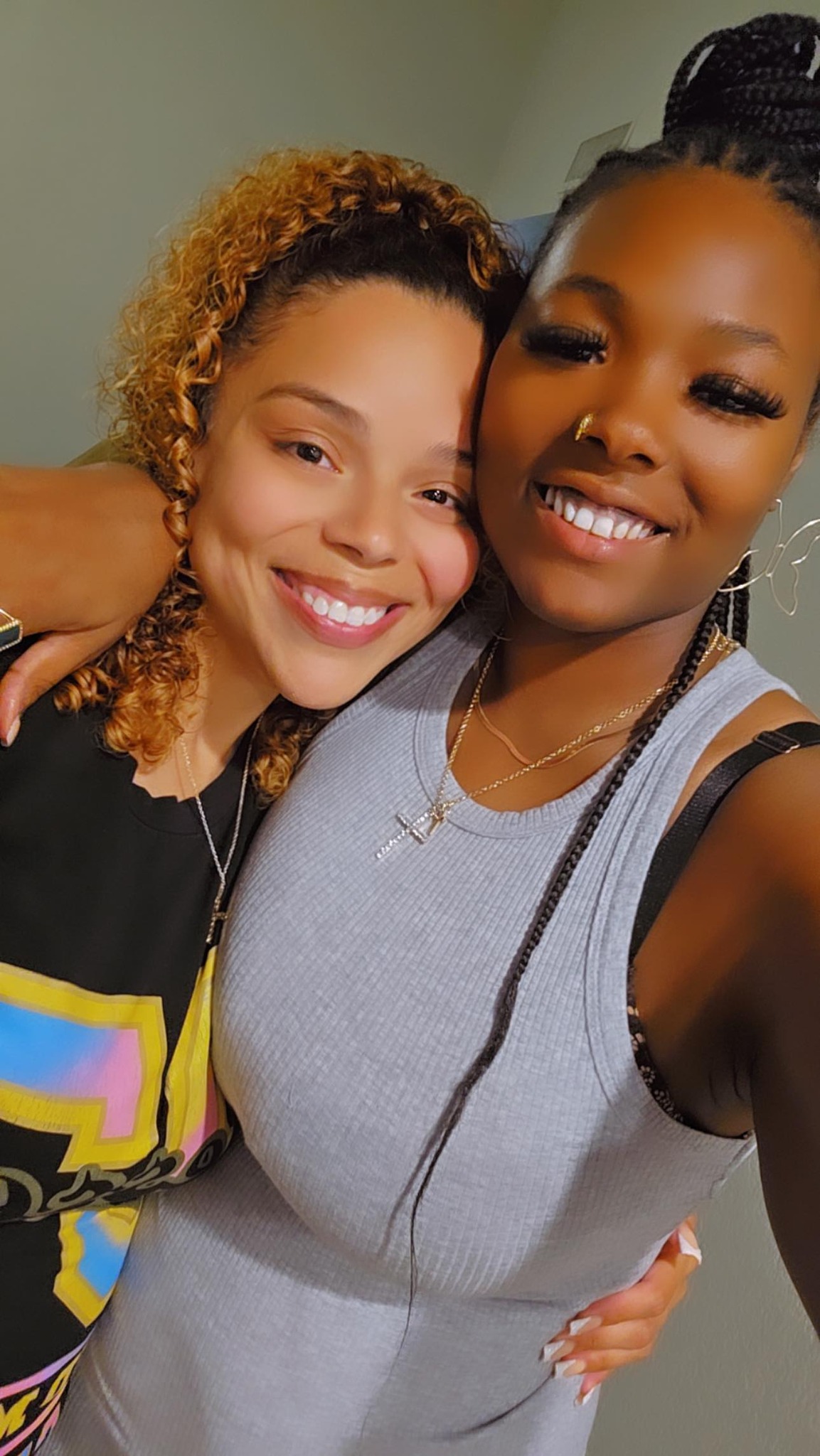 Tiara R Collins - My baby sister cousin & I having a great... | Facebook