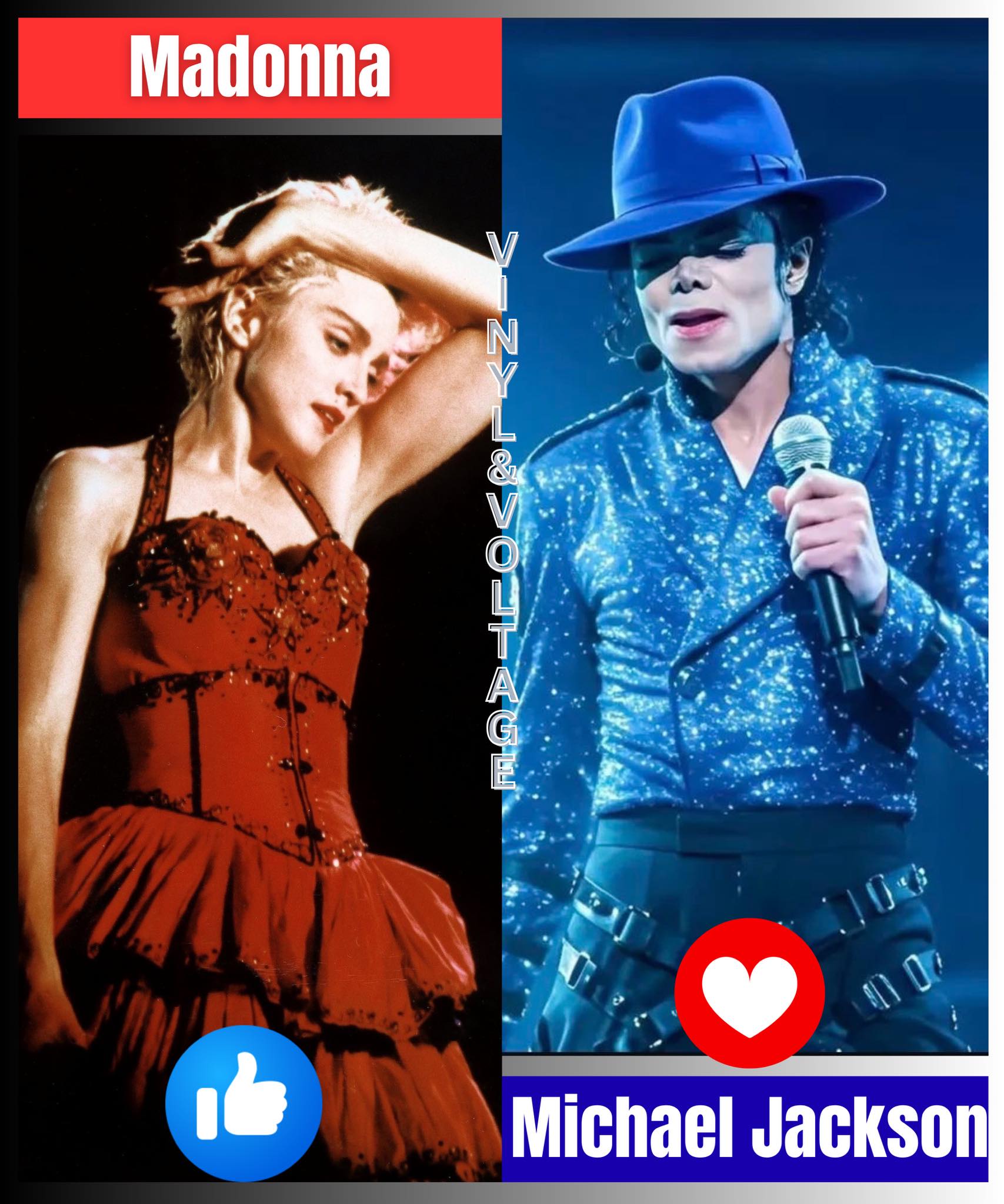 Madonna vs. Michael Jackson　限定盤12” レコード Pop Royalty: Michael Jackson vs Madonna