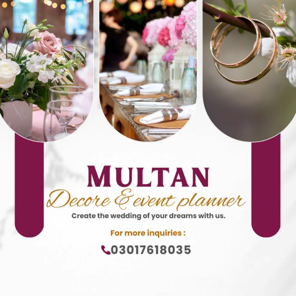 Multan decore & event planner | Multan