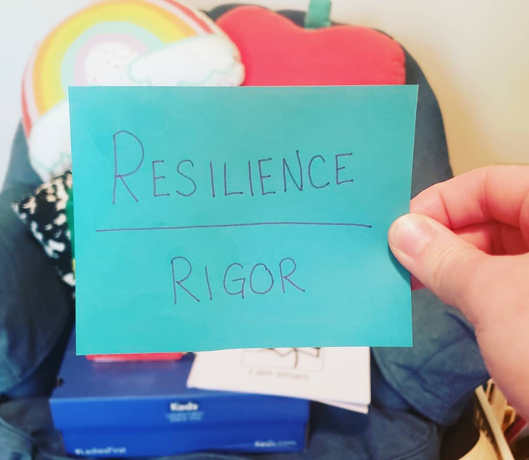 Resilience over rigor. That... - The Neurodivergent Teacher