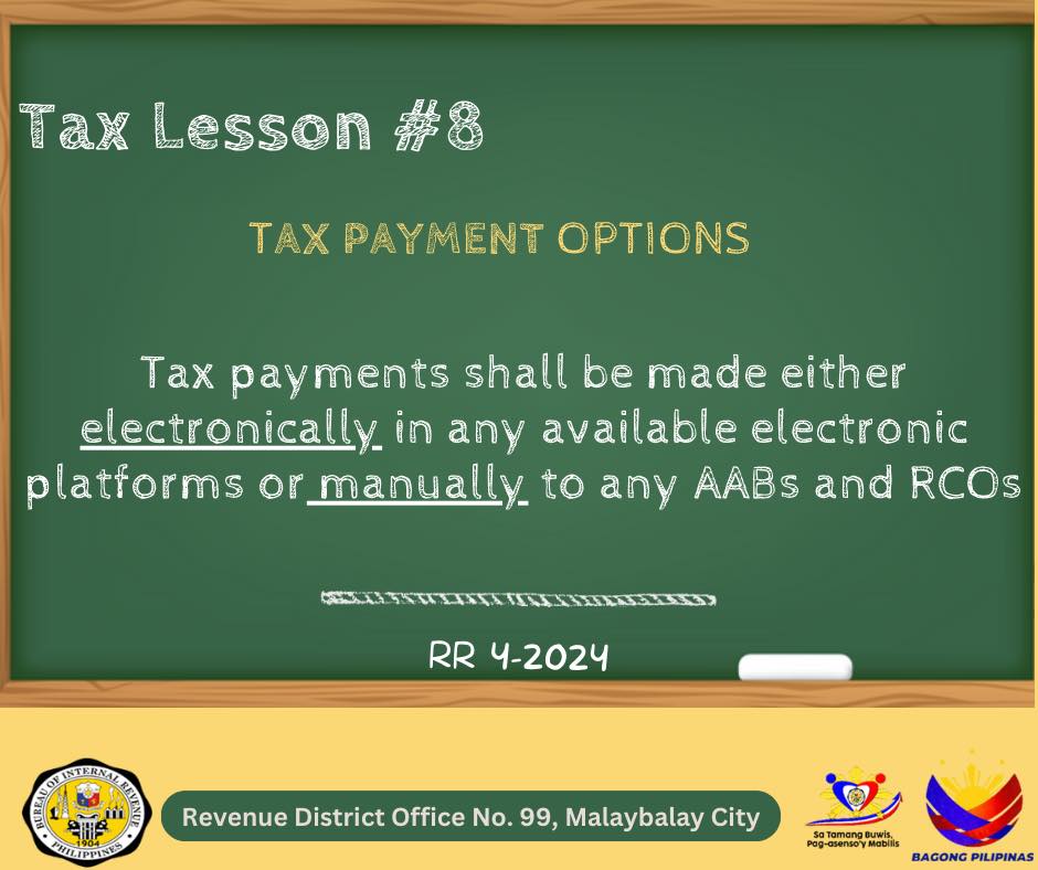 🤸🤸‍♀️ Pay your taxes hassle... - BIR RDO 99 Malaybalay City | Facebook