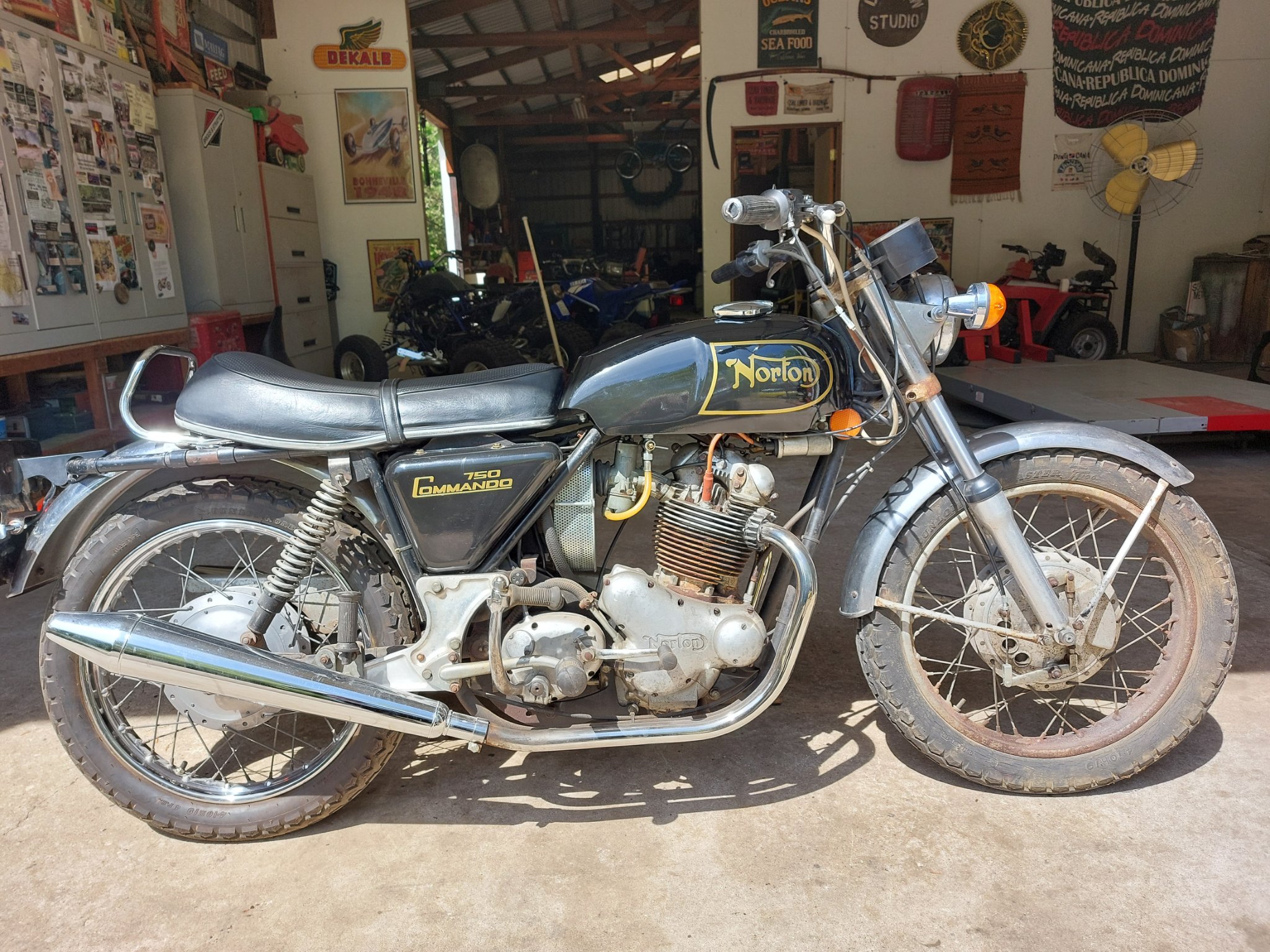 1973 Norton 750 Commado motorcycle - Motorcycles & Scooters - Oquawka ...