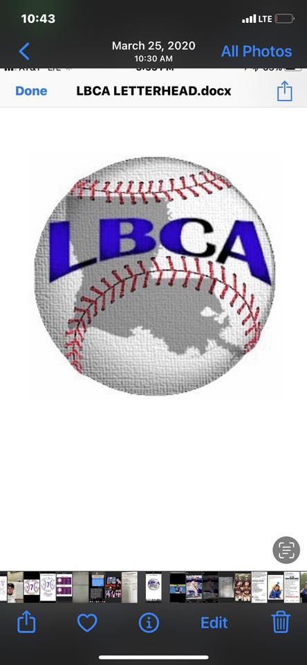 Louisiana Baseball Coaches Association | What’s everyone choosing for ...