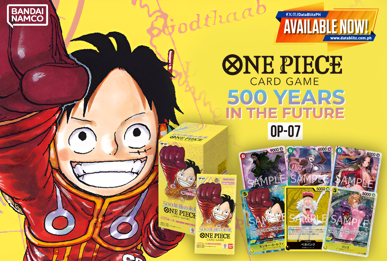 one piece card game 500 years Into The Future OPC-07 (SCN) 02 includes an array of rarities One Piece Card Game 500