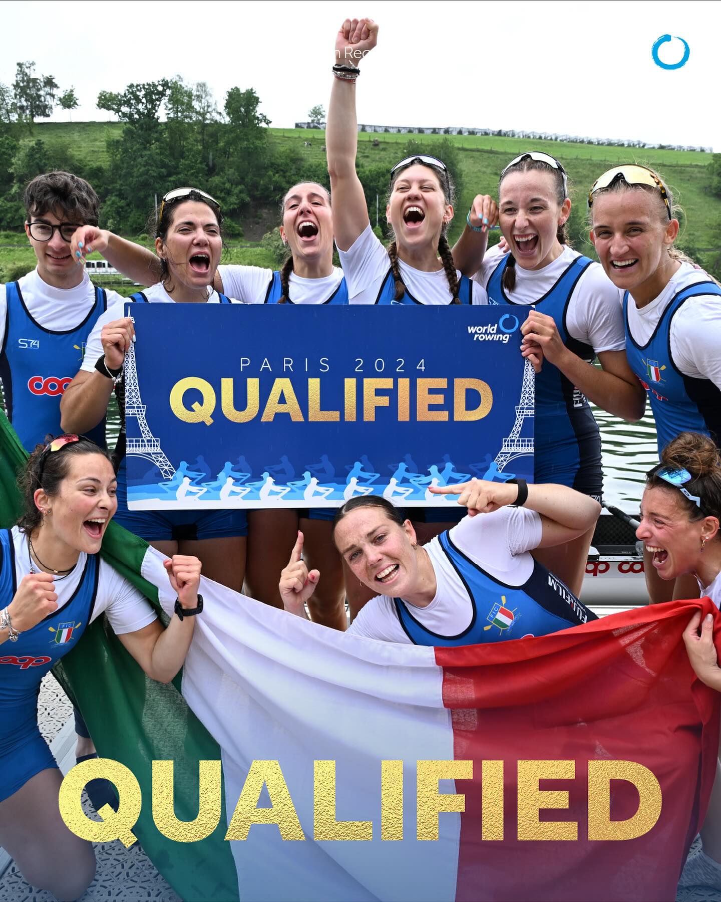 World Rowing - 🏆 QUALIFIED 🏆 Italy 🇮🇹 and Denmark 🇩🇰...