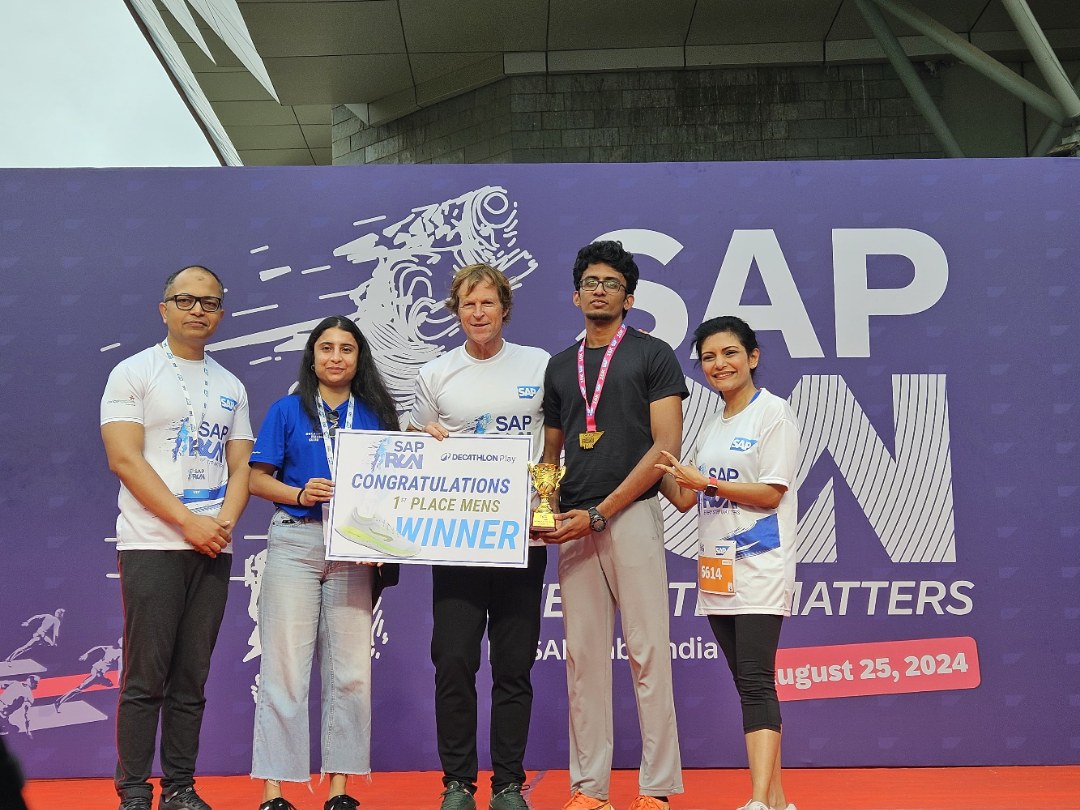 SAP Labs - Meet the stars of SAP Run. In the category of... | Facebook
