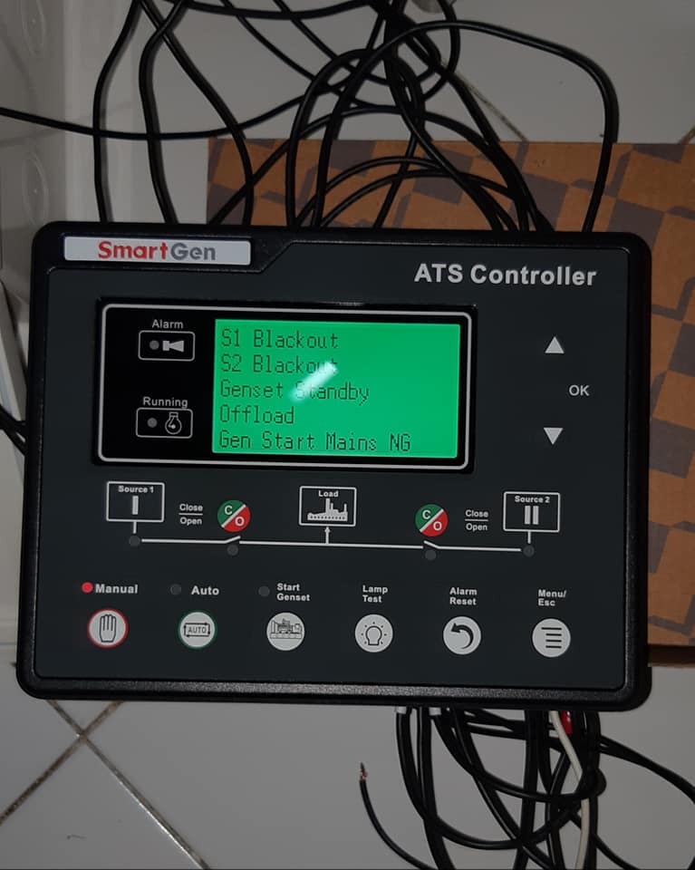 คอนโทรล ATS Smartgen... - ATS Smartgen สวิทซ์สับถ่ายอัตโนมัติ