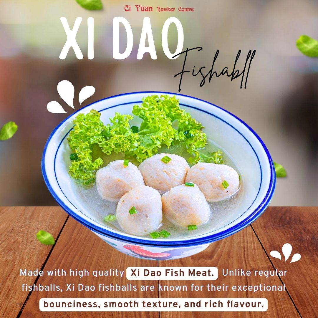 Ci - Choose Xi Dao Fishball as an alternative to regular fishballs and ...