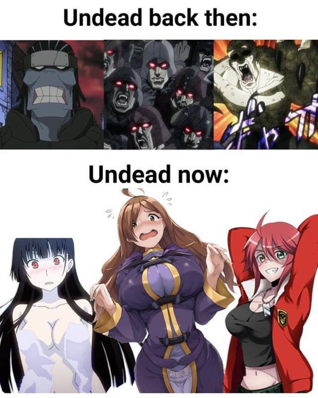 Animepedia - Undead NOW!! 🤯 #anime #memes | Facebook