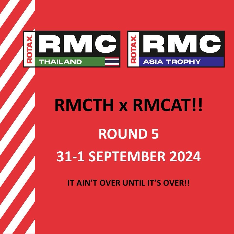 RMC Thailand - Next up RMCTH x RMCAT Round 5 on 31-1...