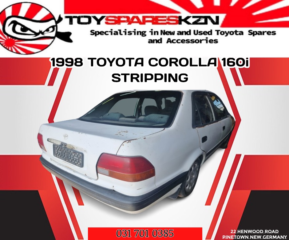 Toy Spares KZN - ️NEW ARRIVAL ️ 1998 TOYOTA COROLLA 160i... | Facebook