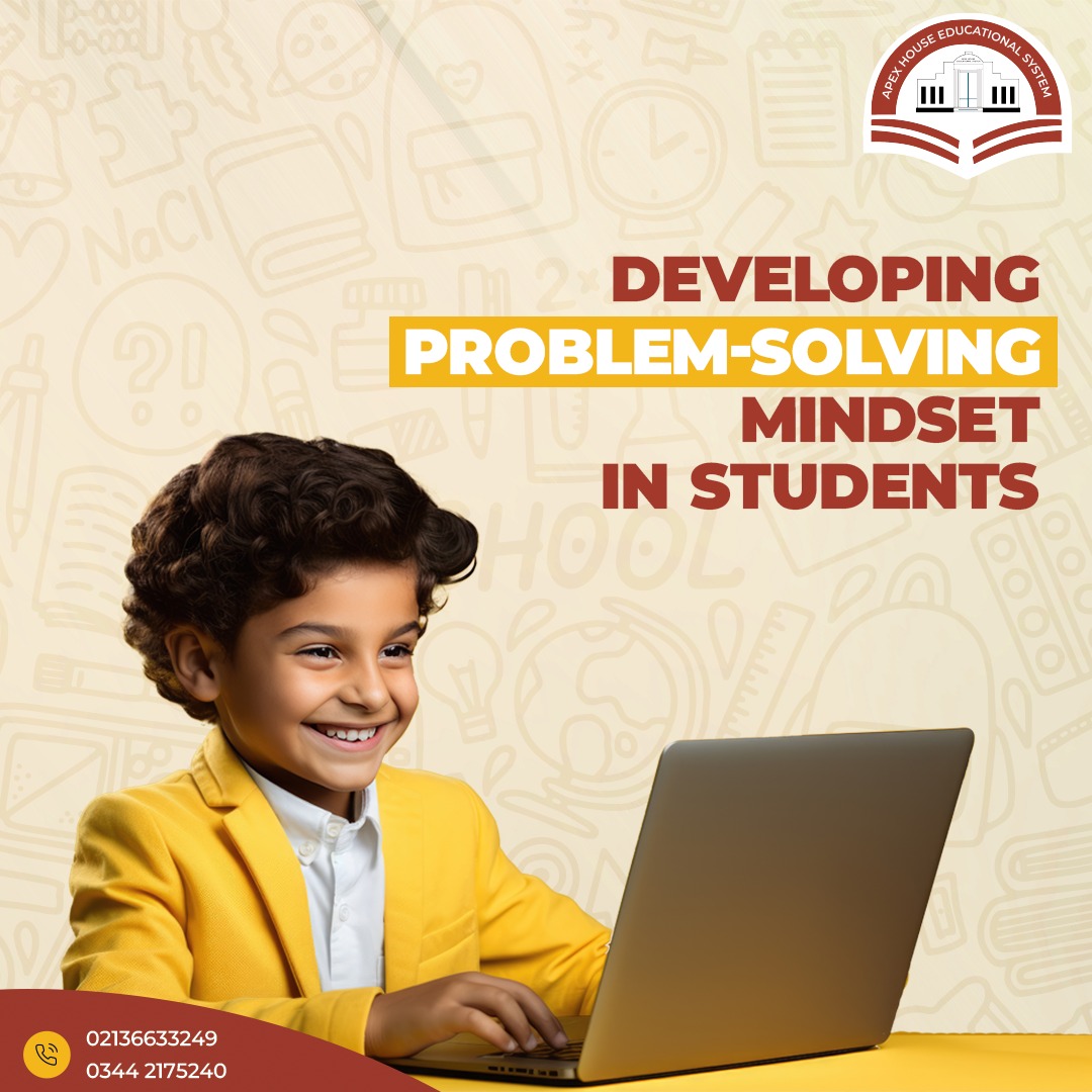 Apex House Educational System - At Apex School, we develop a problem ...