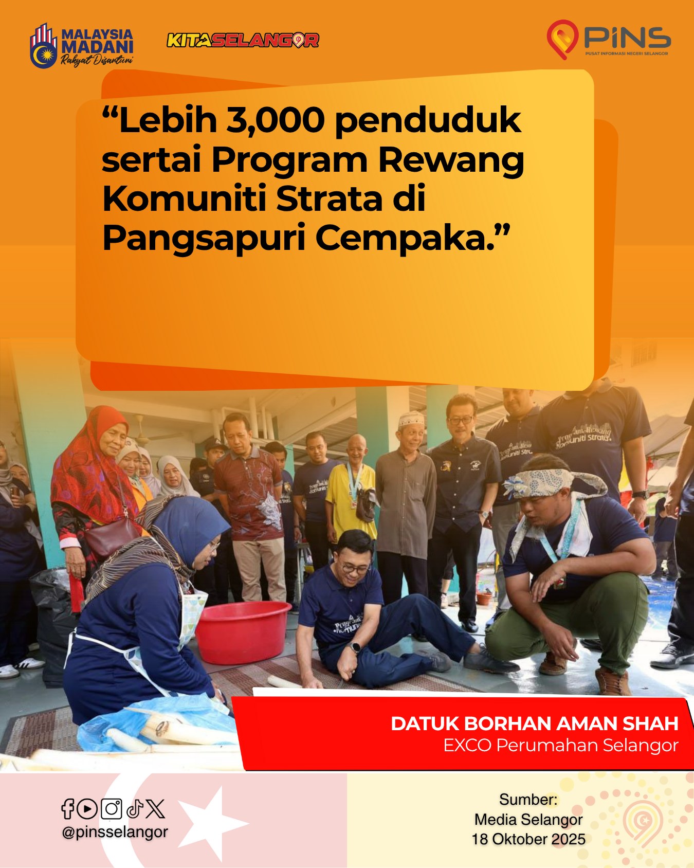 🤝 Rewang Komuniti... - PINS - Pusat Informasi Negeri Selangor | Facebook