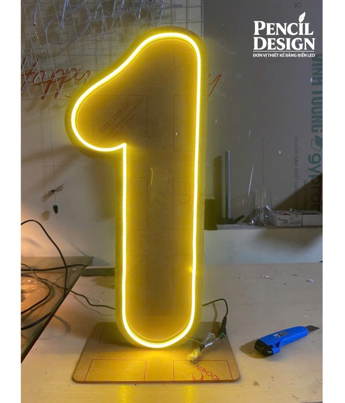Thiết kế led neon - Pencil Vietnam
