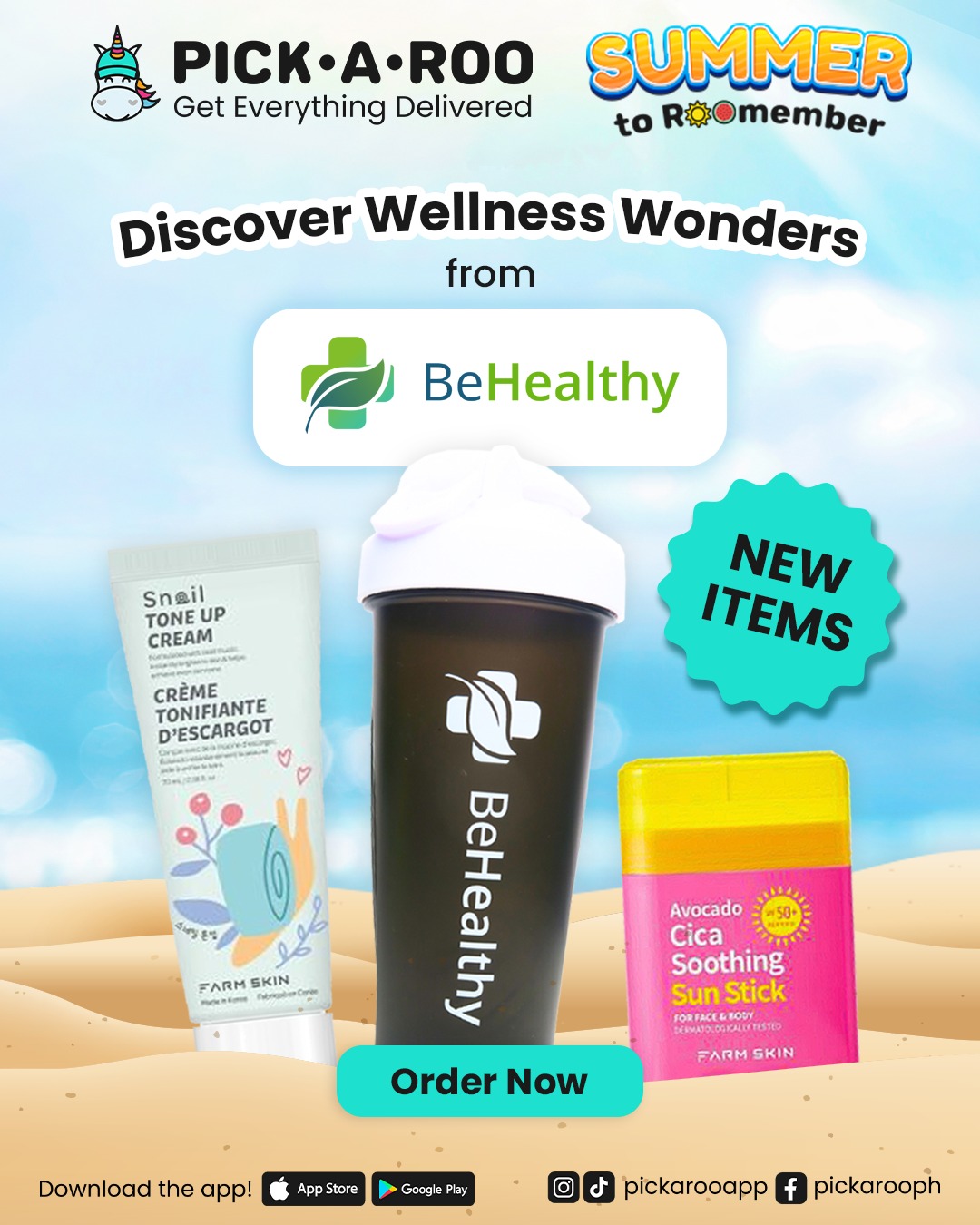 Pick.A.Roo - New items for a HEALTHIER you! 🤩 In case you... | Facebook