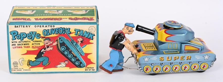 Vintage Linemar Popeye toy for sale