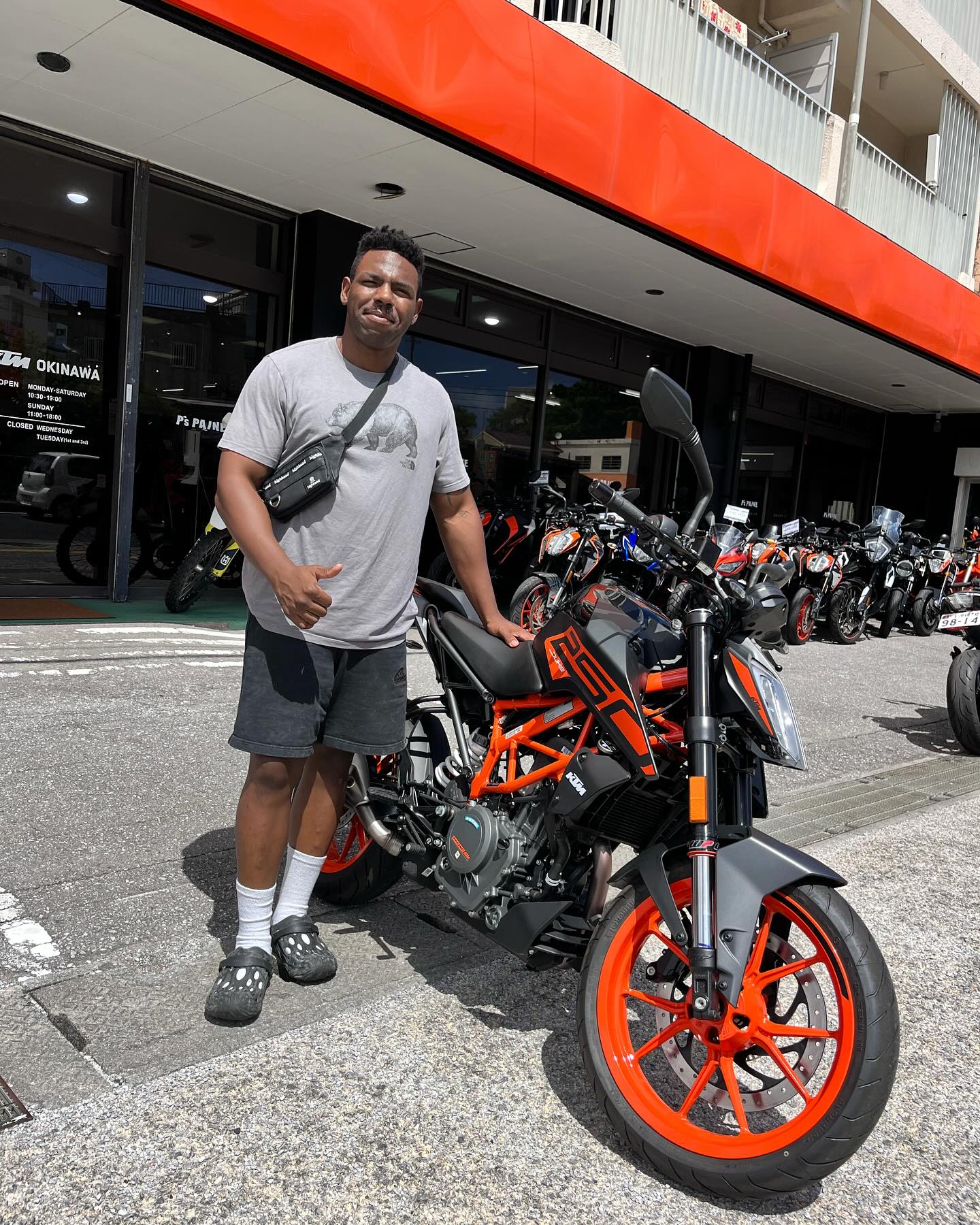 KTM沖縄 - Congratulations on your new motorcycles✨ Enjoy your 