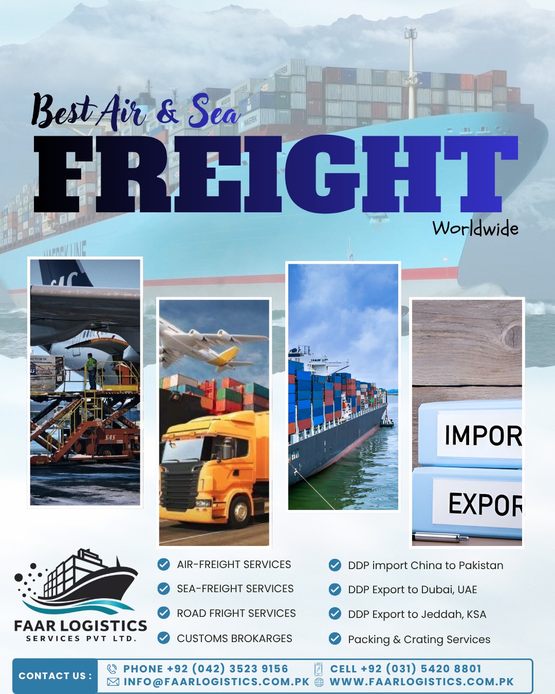 Faar Logistics Services Pvt. Ltd | Lahore