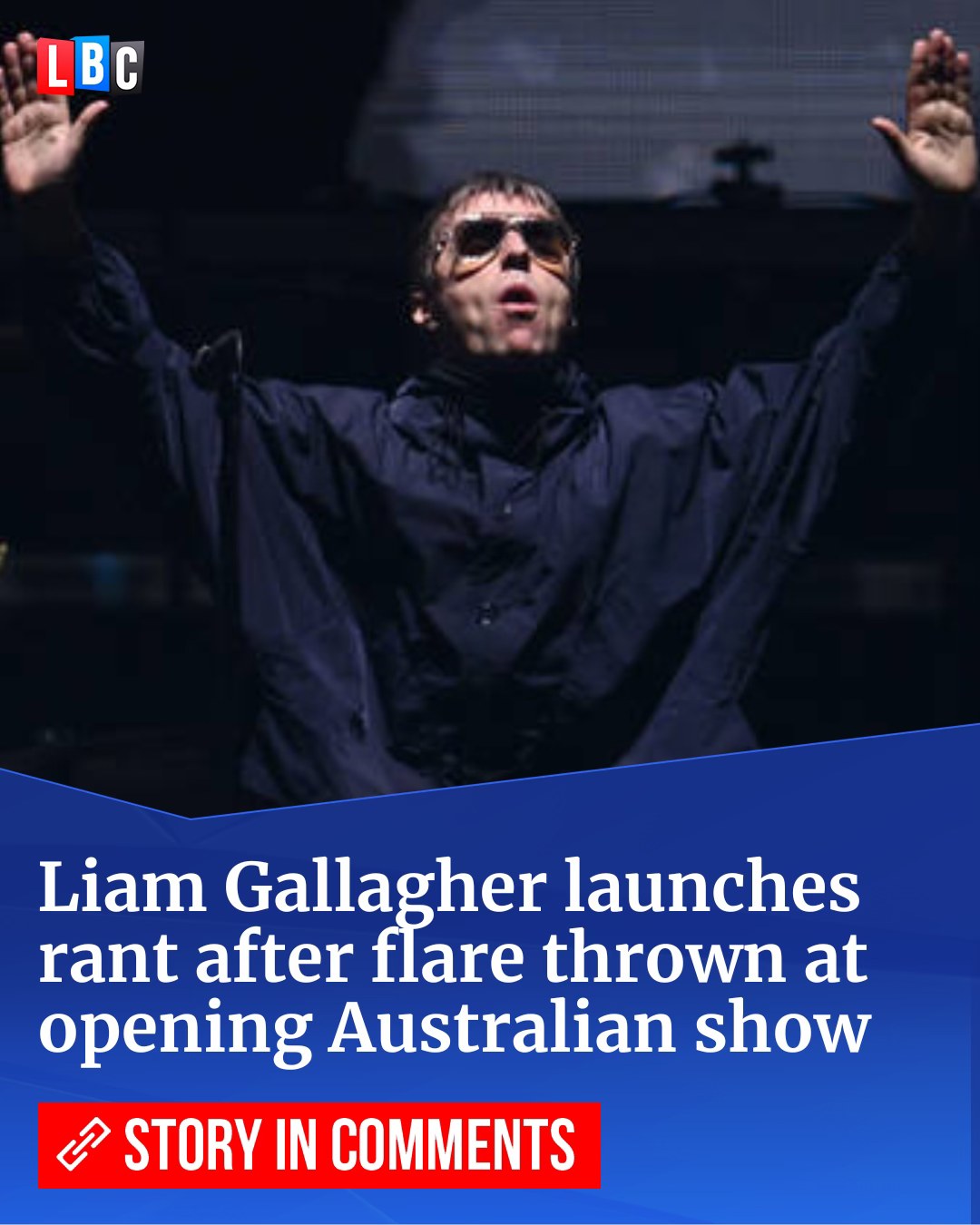 LBC - The Oasis star launched the rant on social media... | Facebook