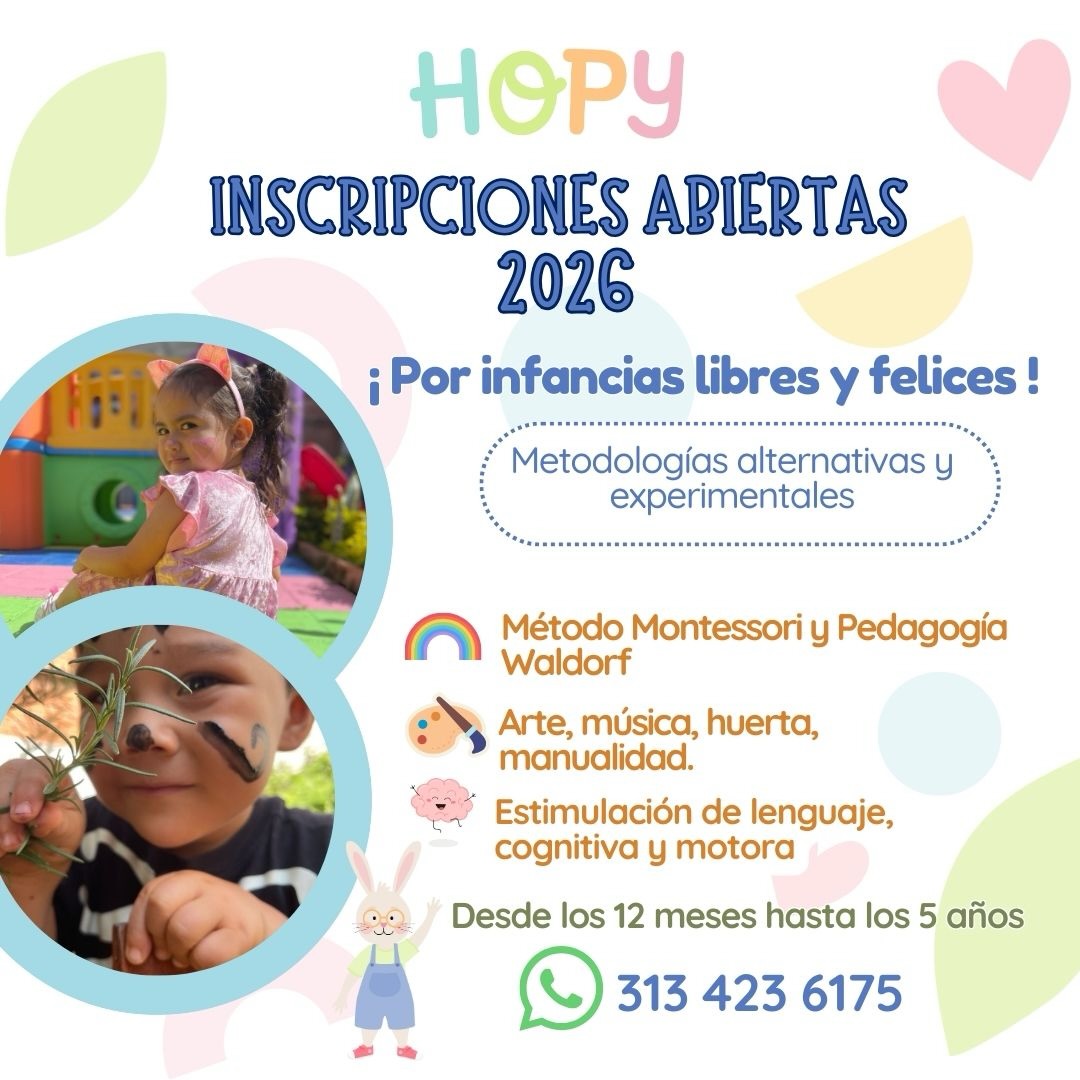 Hopy - En Hopy ya abrimos inscripciones para el 2026 Un espacio donde ...