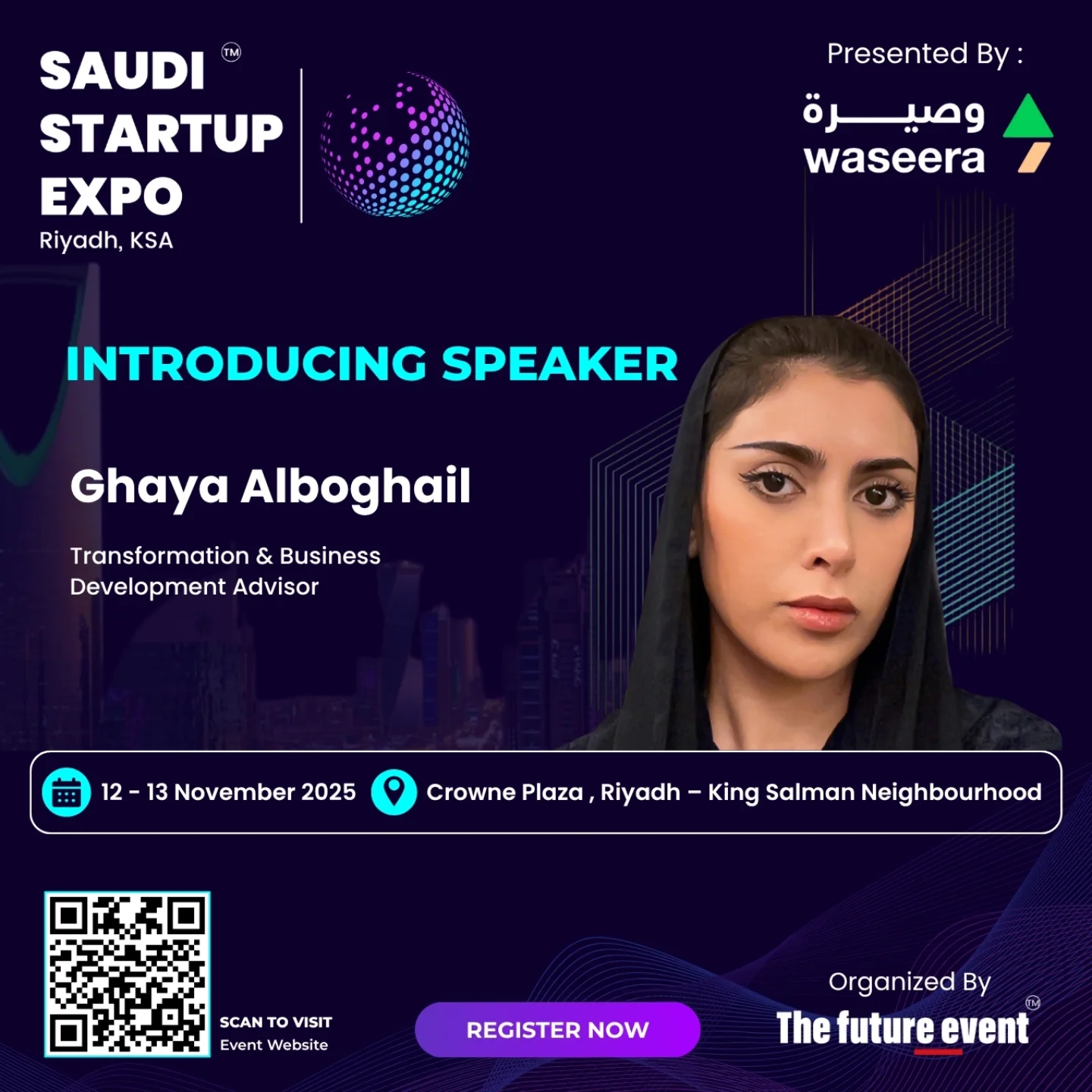 Meet Our Speaker!... - The Future Event Media & Productions | Facebook