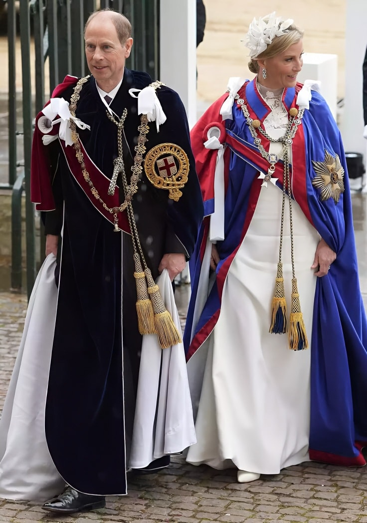 Royal - Prince Edward and Duchess Sophie looked stunning in the ...