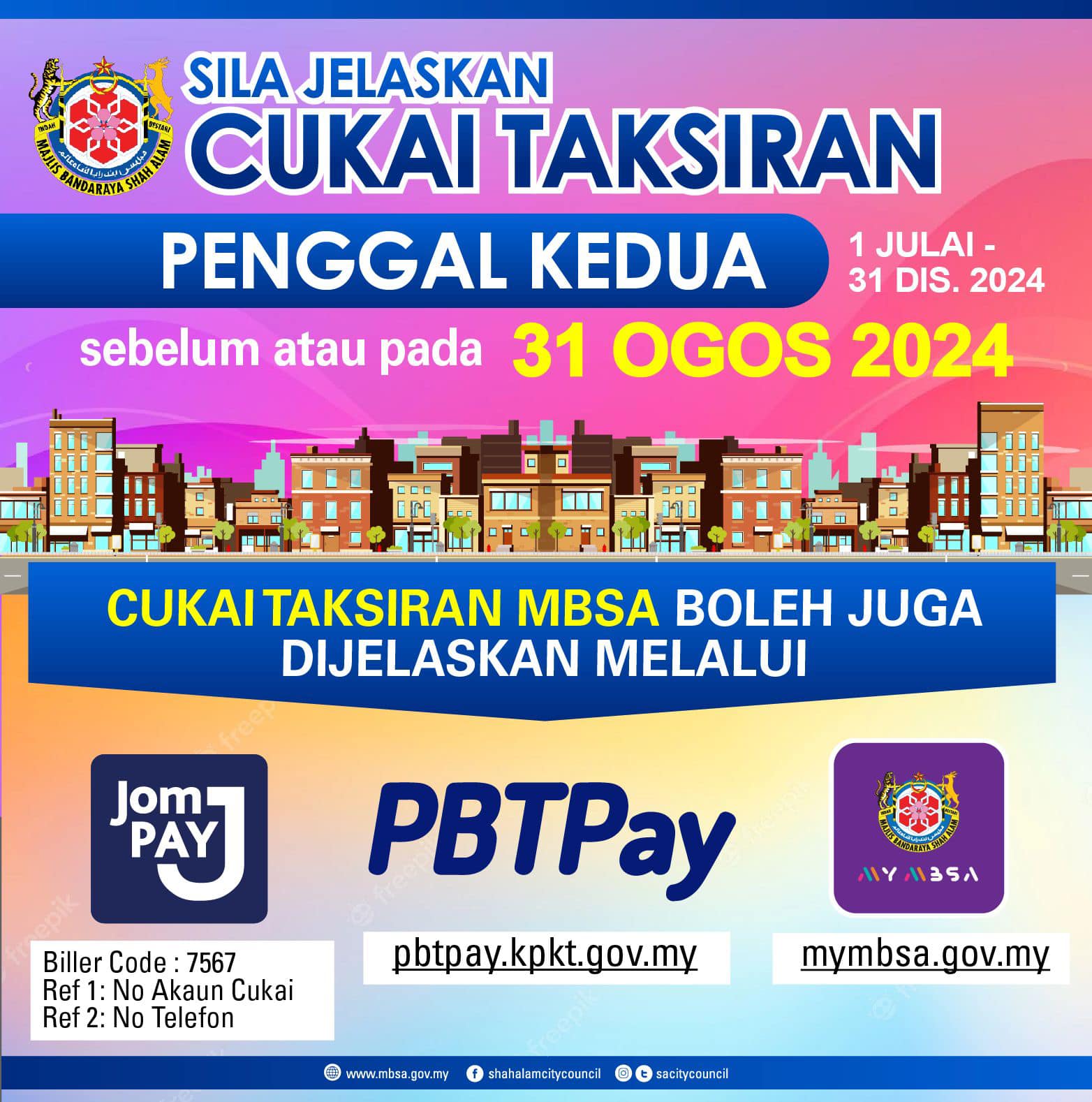Majlis - [MAKLUMAN] Sila jelaskan cukai taksiran anda bagi penggal ...