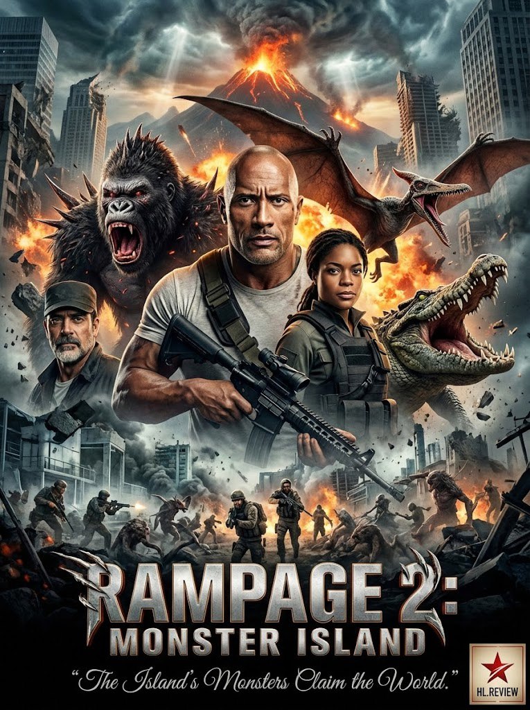 Movies - 🦍🌋 RAMPAGE 2: MONSTER ISLAND (2026) – First Trailer Starring ...