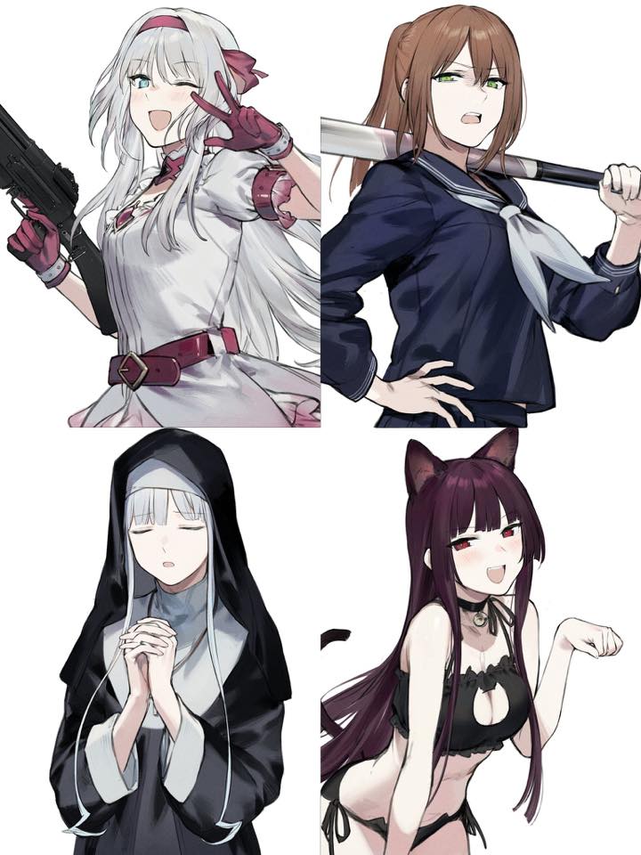Artist繪師 多元菌 Girls Frontline Hq 少女前線指揮部 Facebook