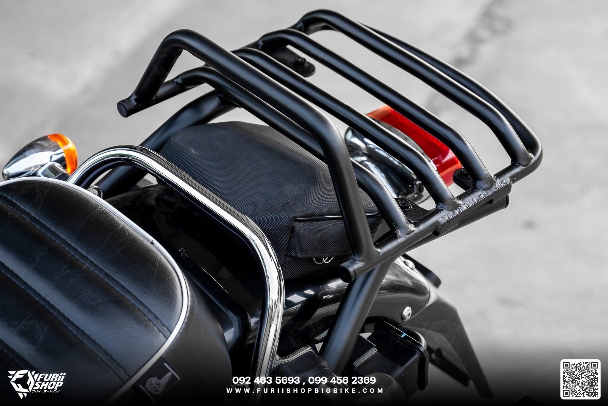 #SUZUKI : #VANVAN200 ติดตั้ง #แร็คท้าย #RearRack จาก #MOTOZAAA . เพิ่ม ...
