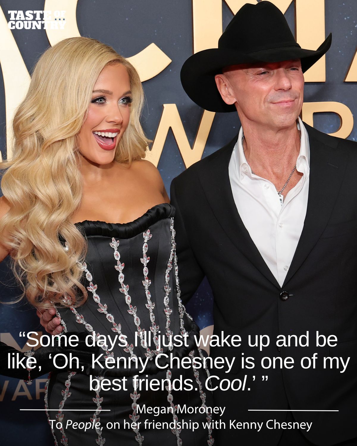 Taste - We wouldn't be able to believe it if Kenny Chesney was our BFF ...