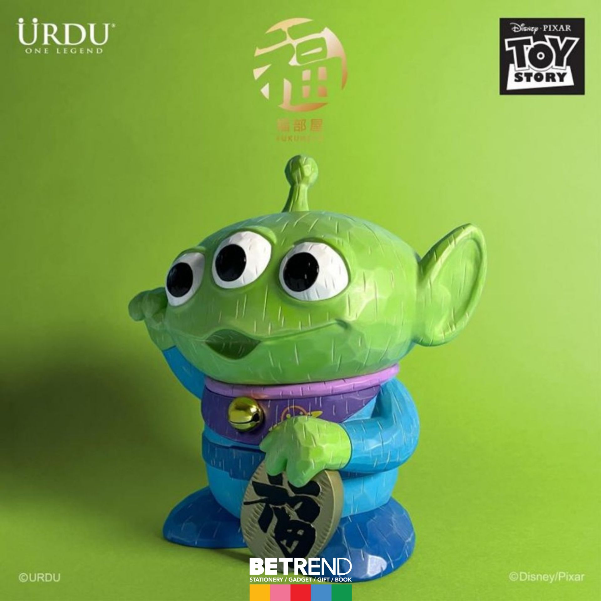 เฮลโหลชาวโลก!! 👽🛸 Alien Disney Fukuheya Maneki Neko (Original