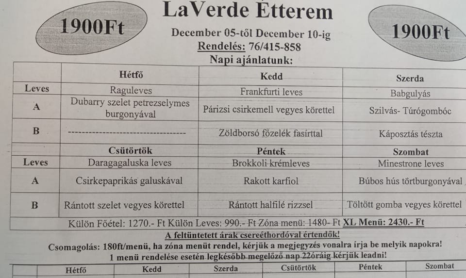 La Verde Pizzéria | Kecskemét