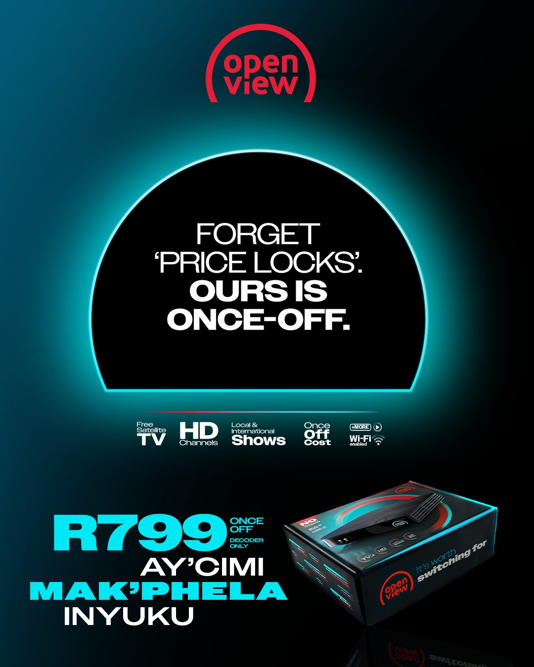 Openview - Haibo 😱 , A 39-inch TV plus an Openview decoder... | Facebook