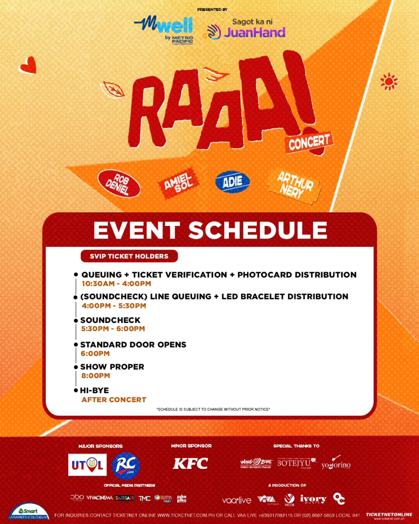 VIVA Live, Inc. - ⚡️ RAAA Concert is almost here! Para... | Facebook