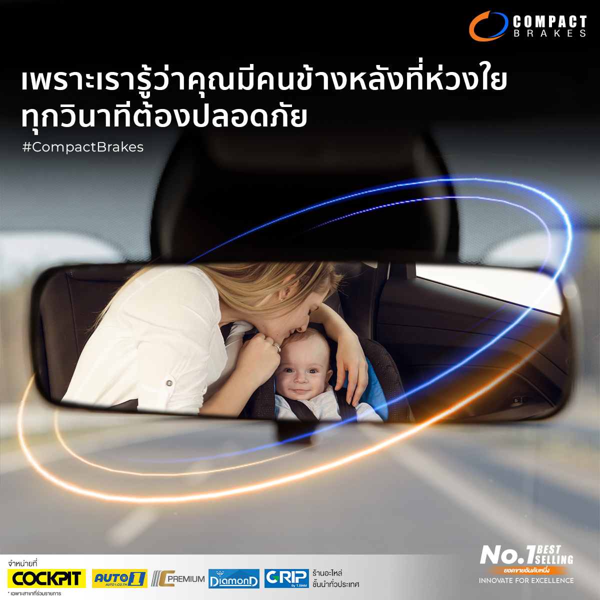 Compact brakes - การดูแลความปลอดภัยและปกป้องคุณ...