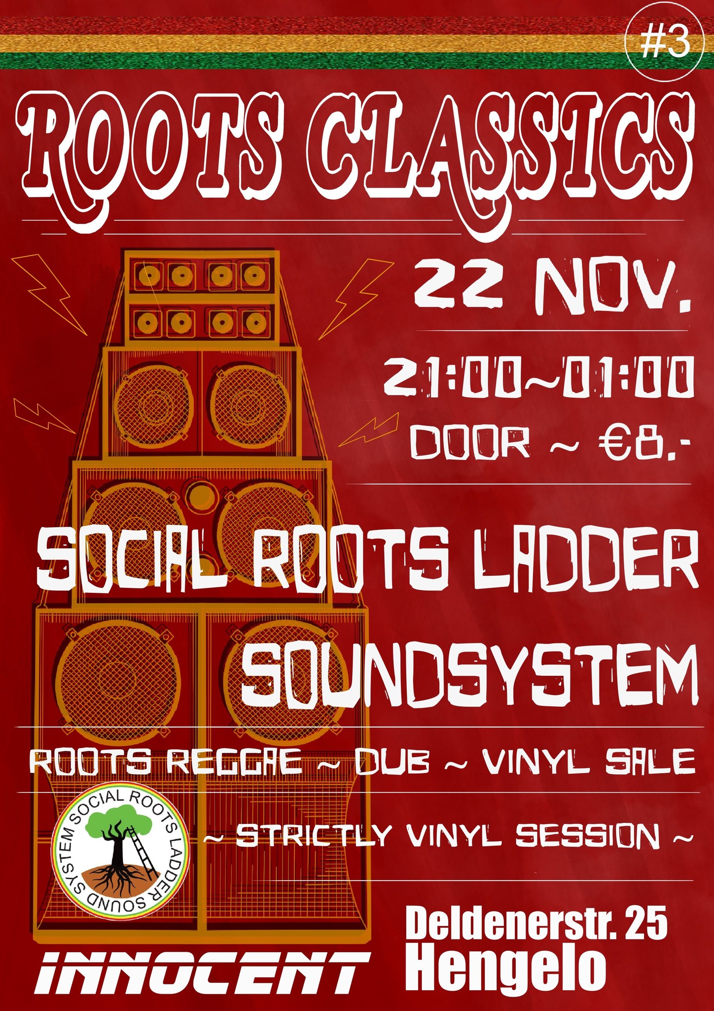 Social Roots Ladder Sound system | Arnhem