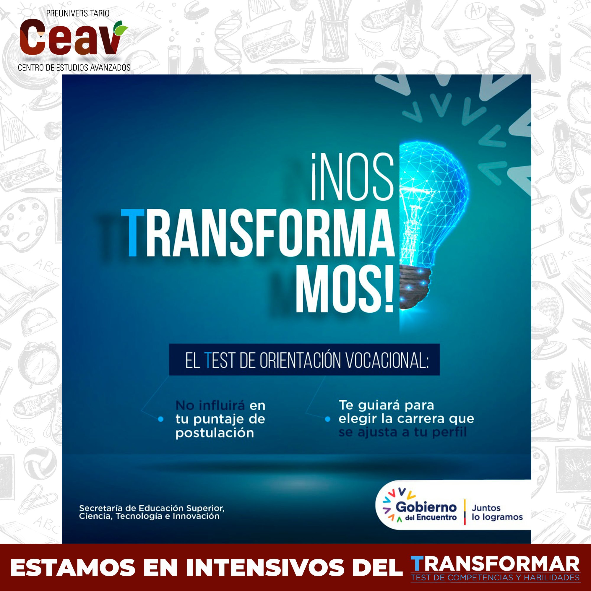 El Test Vocacional te ayudará a... - Preuniversitario CEAV | Facebook