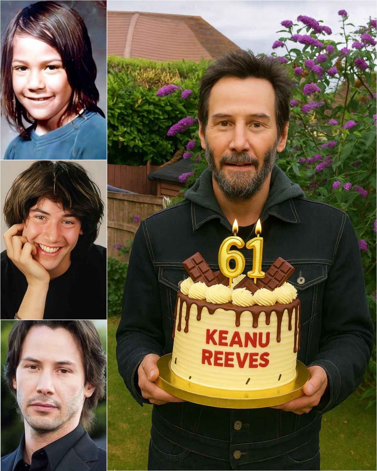 Feed - 🎉Happy 61st Birthday to Keanu Reeves 🎉🎁 📍 Keanu Reeves is a ...