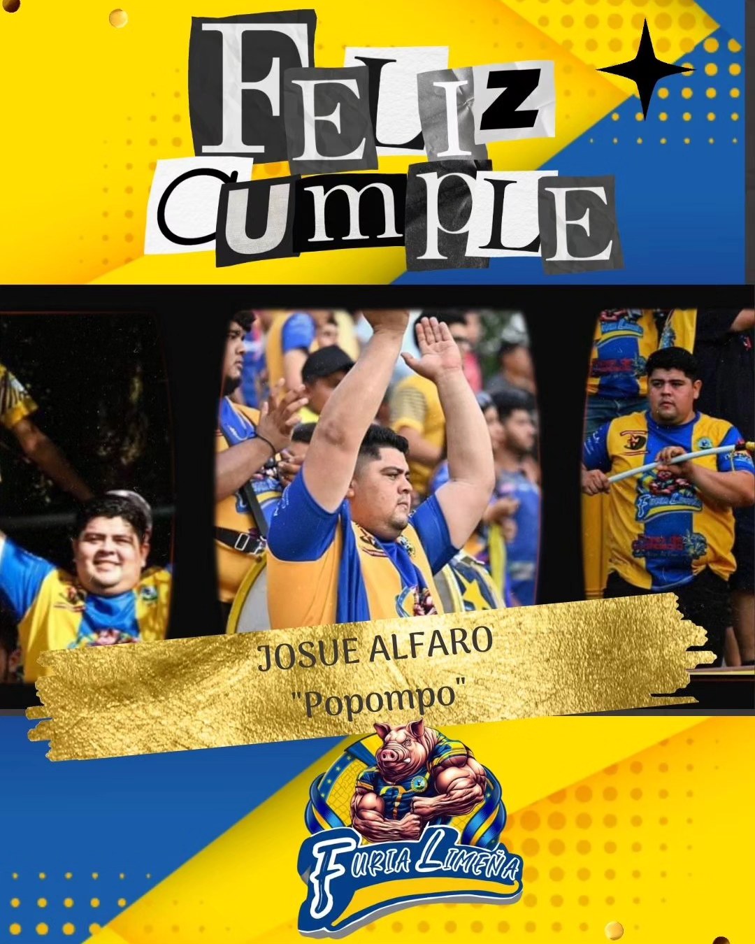 Furia Limeña - Feliz Cumpleaños JOSUE ALFARO.. Nuestro... | Facebook
