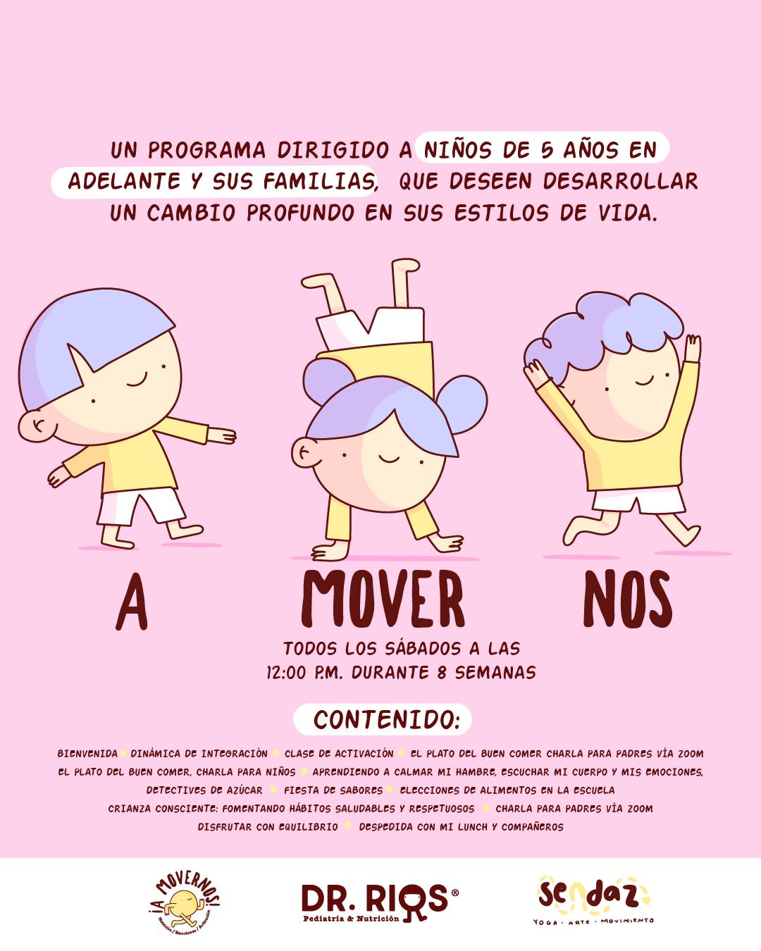 A movernos es... - Dr. Alejandro Rios. Pediatría y Nutrición