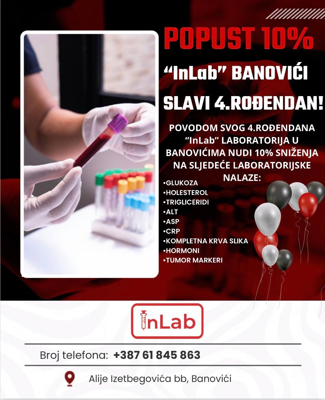 InLab Banovići Laboratorija | Banovici