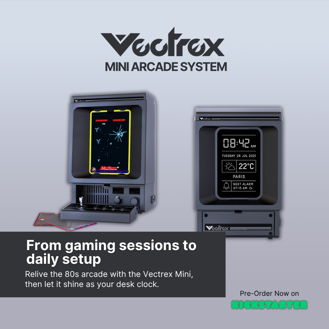 Vectrex - The Vectrex Mini brings vector glory back to life, then ...